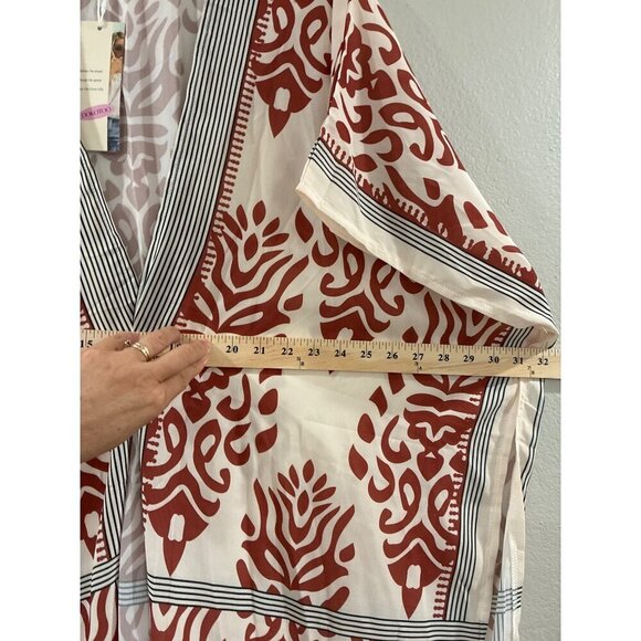 Dokotoo Boho Print Kimono Tassel Casual Cardigan Loose Cover up fashion - Picture 8 of 10